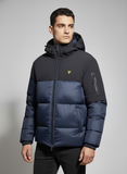 Lyle & Scott - Puffer Jacket BLACK/BLUE