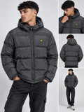 LYLE AND SCOTT  Padded Puffer Jacket - Dark GREY