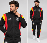 Puma Germany Handball Tracksuit – Black / Red / Yellow