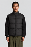 Lyle & Scott Cardigan Funnel Neck Hybrid Zip Through