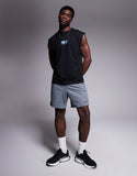 Nike Training Gym Life graphic vest in black T-shirt