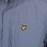 Lyle & Scott Mens Blue Hooded Pocket Jacket