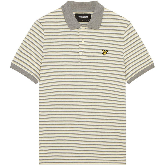 lyle and scott STRIPE POLO SN99