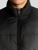 Funnel Neck Hybrid Zip Through Jumper - Hybrid jackets