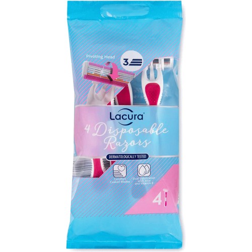 Lacura Female Disposable Razors