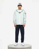 Weekend offender Technician Fleece Lined Jacket Sea Spray Blue