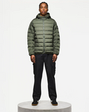 La Guardia Puffer Jacket Black Forest Green