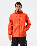 Inglewood Avenue Waterproof Jacket Tango Orange jacket