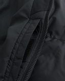 HOLLISTER Men's Boxy Mock-Neck Puffer Jacket