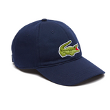Lacoste  Large Croc Cap - Navy