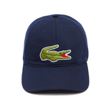 Lacoste  Large Croc Cap - Navy