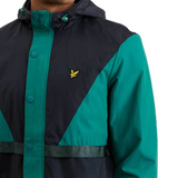 Lyle & Scott Colour Block Terrace Jacket - Alpine Green