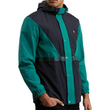 Lyle & Scott Colour Block Terrace Jacket - Alpine Green