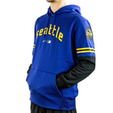 Nike Seattle Mariners MLB Therma City Connect Hoodie blue-yellow
