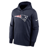 Men’s New England Patriots Nike Primary Logo Navy Therma Pullover Hoodie