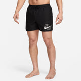 Nike Swim Men's 5" Volley Shorts - Black/White