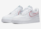 Nike Air Force 1 Low Just Do It White Noble Green Metallic Silver