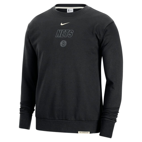 Nike Dri-FIT NBA Brooklyn Nets Standard Issue Crewneck