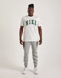 mens Nike Club t-shirt white/green