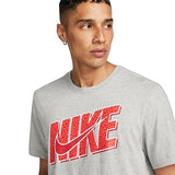 Nike Sportswear Mens T-Shirt - Color Grey/Red
