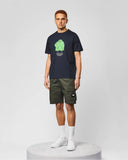 Naz Graphic T-Shirt Navy