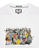 Weekend Offender  Blake Graphic T-Shirt White