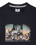 Weekend Offender  Strangedays Graphic T-Shirt Navy