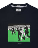 Weekend Offender  Saturday Kids Graphic T-Shirt Navy
