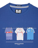Weekend Offender France T-Shirt Cobalt Blue