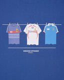 Weekend Offender France T-Shirt Cobalt Blue