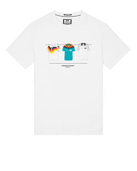Weekend Offender Germany Shirts T-Shirt White