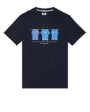 Italy Shirts T-Shirt Navy – Weekend Offender