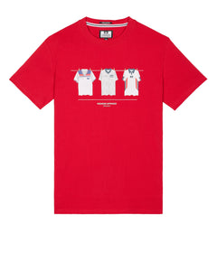 England Home Shirts T-Shirt Red – Weekend Offender