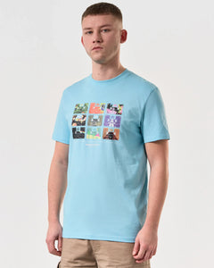 Weekend Offender Hanover Graphic T-Shirt Saltwater Blue