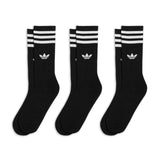 ADIDAS ORIGINALS SOLID CREW 3-PAIRS SOCK