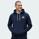 Ellesse Toce Hoodie Men's Overhead Fleece Sweat Navy