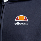 Ellesse Miletto Hoodie Men's Full Zip Fleece Navy