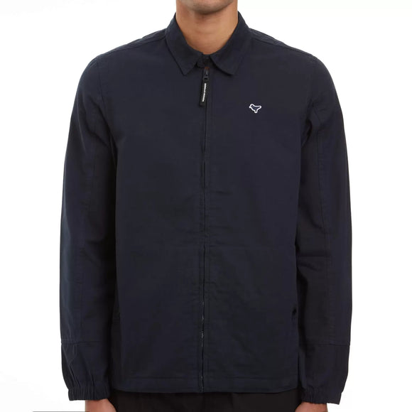 Weekend Offender Mens Cox Overshirt in Navy