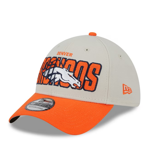 Denver Broncos New Era 2023 Draft 39THIRTY Cap