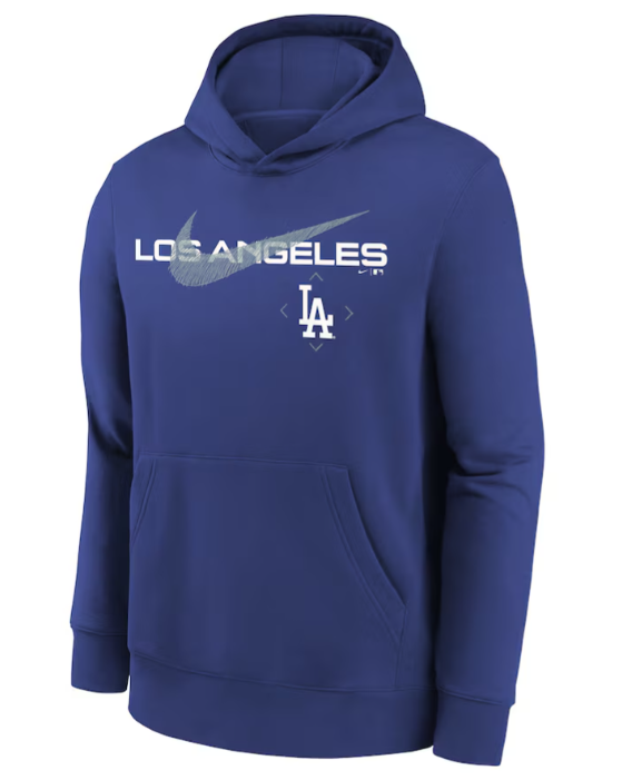 Los Angeles Dodgers Swoosh Neigborhood Hoodie