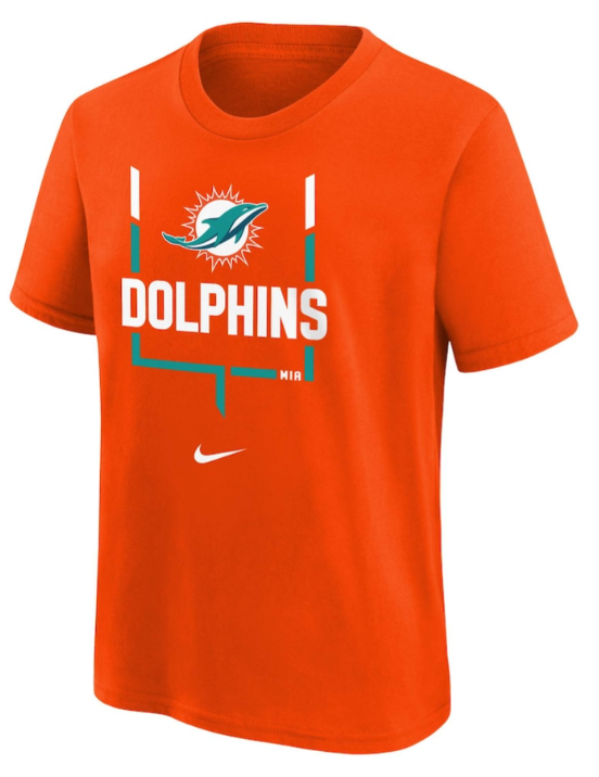 Miami Dolphins Nike Goal Post Short Sleeve T Shirt