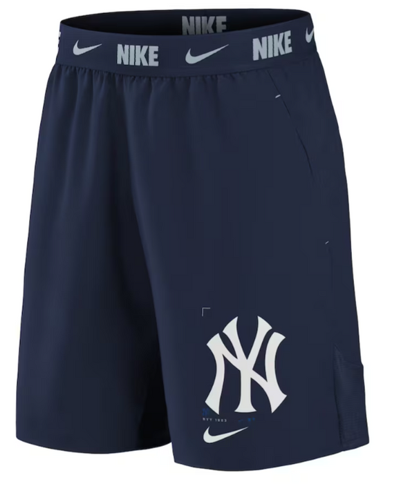 New York Yankees Nike Short - Navy - Youth