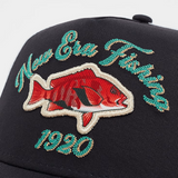 New Era - Fishing A-Frame Trucker Adjustable Cap - Navy