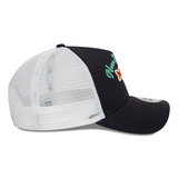 New Era - Fishing A-Frame Trucker Adjustable Cap - Navy