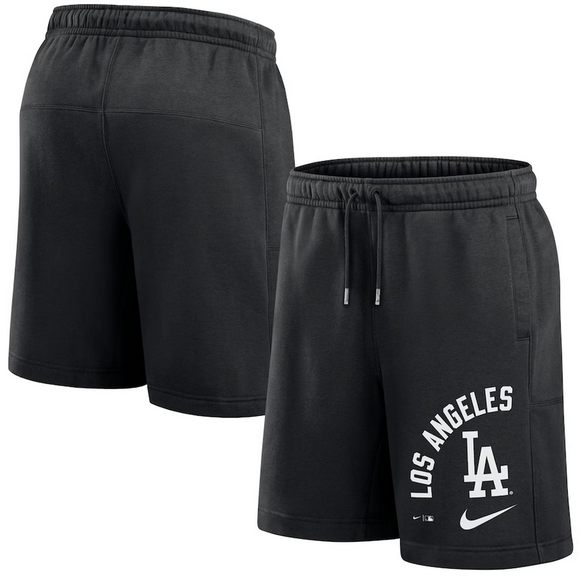 Los Angeles Dodgers Nike Arched Kicker Fleece Short - Mens
