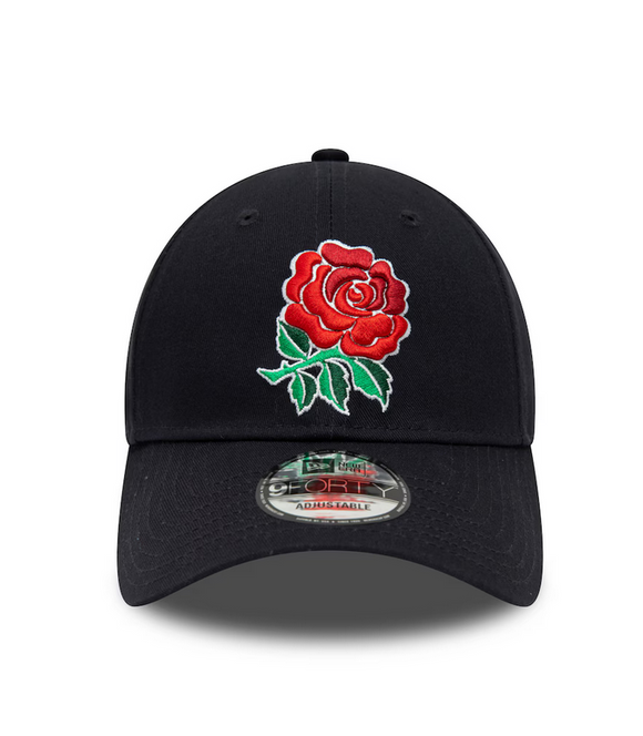 England Rugby New Era Essential 9FORTY Rose Cap - Navy - Unisex
