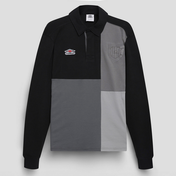 Umbro Mens Black Multi - Adult Rugby Jersey