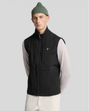 Lyle And Scott Lightweight Softshell Gilet in Black