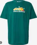 FRUIT SALAD UNISEX - Print T-shirt - collegiate green