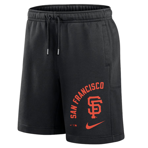 San Francisco Giants Nike Arched Kicker Fleece Short
